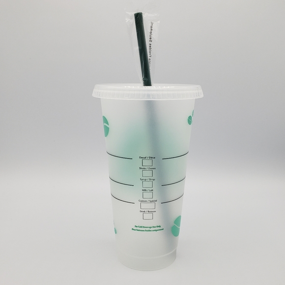 Starbucks custom reusable 24 oz. cold drink cup - Picture 6 of 9
